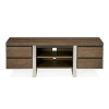 Bentley Designs Tivoli Dark Oak Wide Entertainment Unit