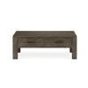 Bentley Designs Turin Dark Oak Coffee Table With Drawers 2690-05