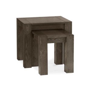Bentley Designs Turin Dark Oak Nest of Lamp Tables Bentley Designs Turin Dark Oak Nest of Lamp Tables  2690-07