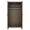 Bentley Designs Turin Dark Oak Double Wardrobe 2690-82