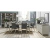Bentley Designs Bergen Grey Painted 4-6 Seater Extension Dining Table