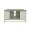 Bentley Designs Bergen Grey Painted Corner Entertainment Unit