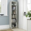 Bentley Designs Bergen Grey Painted Narrow Bookcase