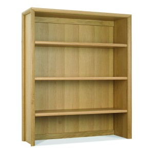 Bentley Designs Bergen Oak Wide Top Bookcase Unit Bentley Designs Bergen Oak Wide Top Bookcase Unit