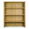 Bentley Designs Bergen Oak Wide Top Bookcase Unit