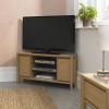 Bentley Designs Bergen Oak Corner Entertainment Unit