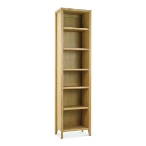 Bentley Designs Bergen Oak Narrow Bookcase Bentley Designs Bergen Oak Narrow Bookcase