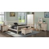 Divine Furniture Dortmund Ivory Painted Furniture 4ft6 Double Bed