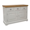 Deluxe Solid Oak Furniture Painted Medium Sideboard