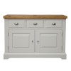 Deluxe Solid Oak Furniture Painted Medium Sideboard