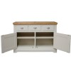 Deluxe Solid Oak Furniture Painted Medium Sideboard