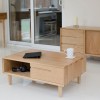 Scandic Solid Oak Furniture Coffee Table