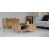 Scandic Solid Oak Furniture Hifi Unit