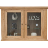 Bordeaux Solid Oak Furniture Display Cabinet Glass Top RG9SMTOP