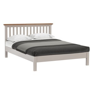 Cotswold Solid Oak Cream Painted Furniture 5ft King Size Bed