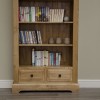 Deluxe Solid Oak Furniture Large Bookcase
