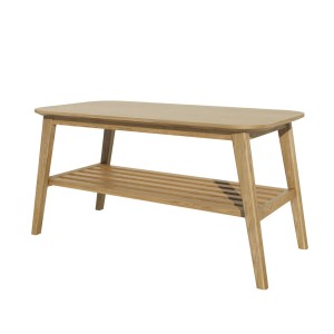 Scandic Solid Oak Furniture Coffee Table with Shelf Scandic Solid Oak Furniture Coffee Table with Shelf
