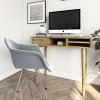 Scandic Solid Oak Furniture Small Computer Desk