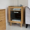 Scandic Solid Oak Furniture Hifi Unit