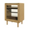 Scandic Solid Oak Furniture Hifi Unit