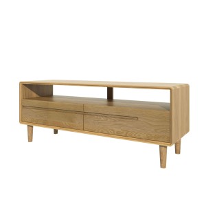 Scandic Solid Oak Furniture Medium TV Unit Scandic Solid Oak Furniture Medium TV Unit