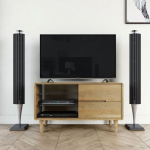 Scandic Solid Oak Furniture Small TV Unit Scandic Solid Oak Furniture Small TV Unit