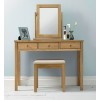 Atlanta Oak Furniture 3 Drawer Dressing Table