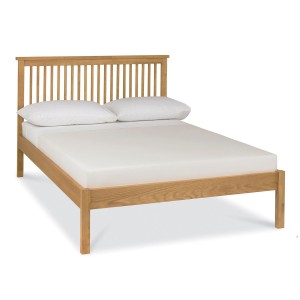 Atlanta Oak Furniture Double 4ft6 Bed Low Footend Atlanta Oak Furniture Double 4ft6 Bed Low Footend