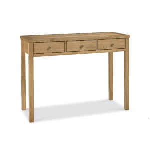 Atlanta Oak Furniture 3 Drawer Dressing Table Atlanta Oak Furniture 3 Drawer Dressing Table