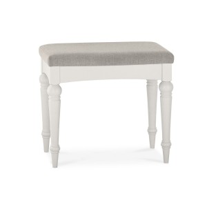 Montreux Soft Grey Painted Oak Furniture Stool Montreux Soft Grey Painted Oak Furniture Stool