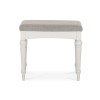 Montreux Soft Grey Painted Oak Furniture Stool