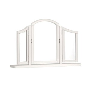 Bentley Designs Chantilly White Furniture Gallery Mirror Bentley Designs Chantilly White Furniture Gallery Mirror