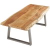 Indian Hub Acacia Baltic Live Edge Furniture Coffee Table LD01