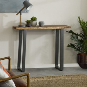 Indian Hub Acacia Baltic Live Edge Furniture Console Table Indian Hub Acacia Baltic Live Edge Furniture Console Table LD02