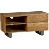 Indian Hub Acacia Baltic Live Edge Furniture Small TV Unit LD11