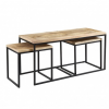 Cosmo Industrial Furniture John Long Coffee Table Set ID58