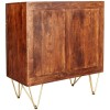 Indian Hub Mango Dark Gold Furniture Medium Sideboard