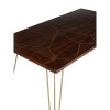 Indian Hub Mango Dark Gold Furniture Dining Table