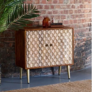 Indian Hub Edison Mango Furniture Medium Sideboard Indian Hub Edison Mango Furniture Medium Sideboard CN06