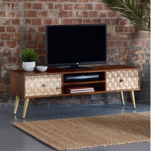 Indian Hub Edison Mango Furniture Plasma TV Stand Indian Hub Edison Mango Furniture Plasma TV Stand