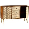 Indian Hub Edison Mango Furniture Large Sideboard CN05