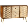 Indian Hub Edison Mango Furniture Large Sideboard CN05