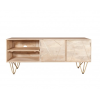 Indian Hub Mango Light Gold Furniture Plasma Media Unit