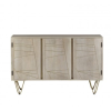 Indian Hub Mango Light Gold Furniture Large Sideboard