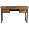 Indian Hub Metropolis Industrial Acacia Writing Desk DA07