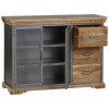 Indian Hub Metropolis Industrial Acacia Large Sideboard