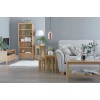 Bergen Oak Furniture Nest of 2 Tables