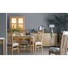 Bergen Oak Furniture 1.2m Butterfly Extending Table