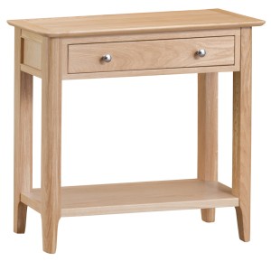 Bergen Oak Furniture Console Table