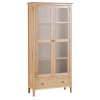 Bergen Oak Furniture Display Cabinet